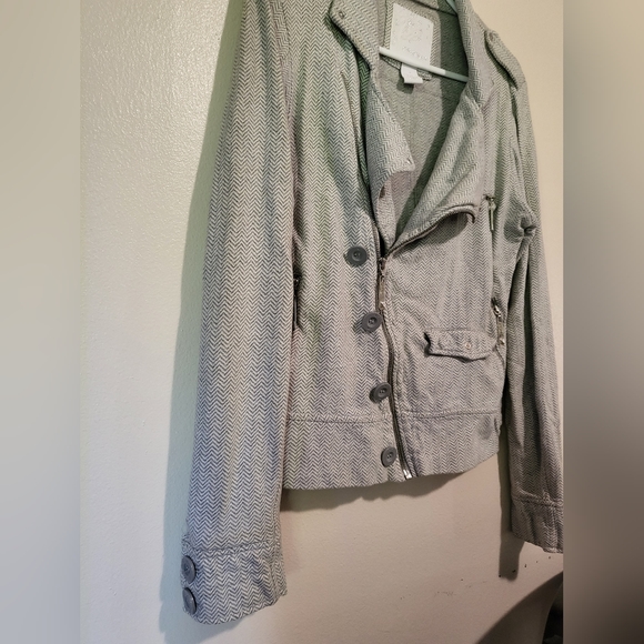 Oniell grey zip up sweater - Picture 7 of 7